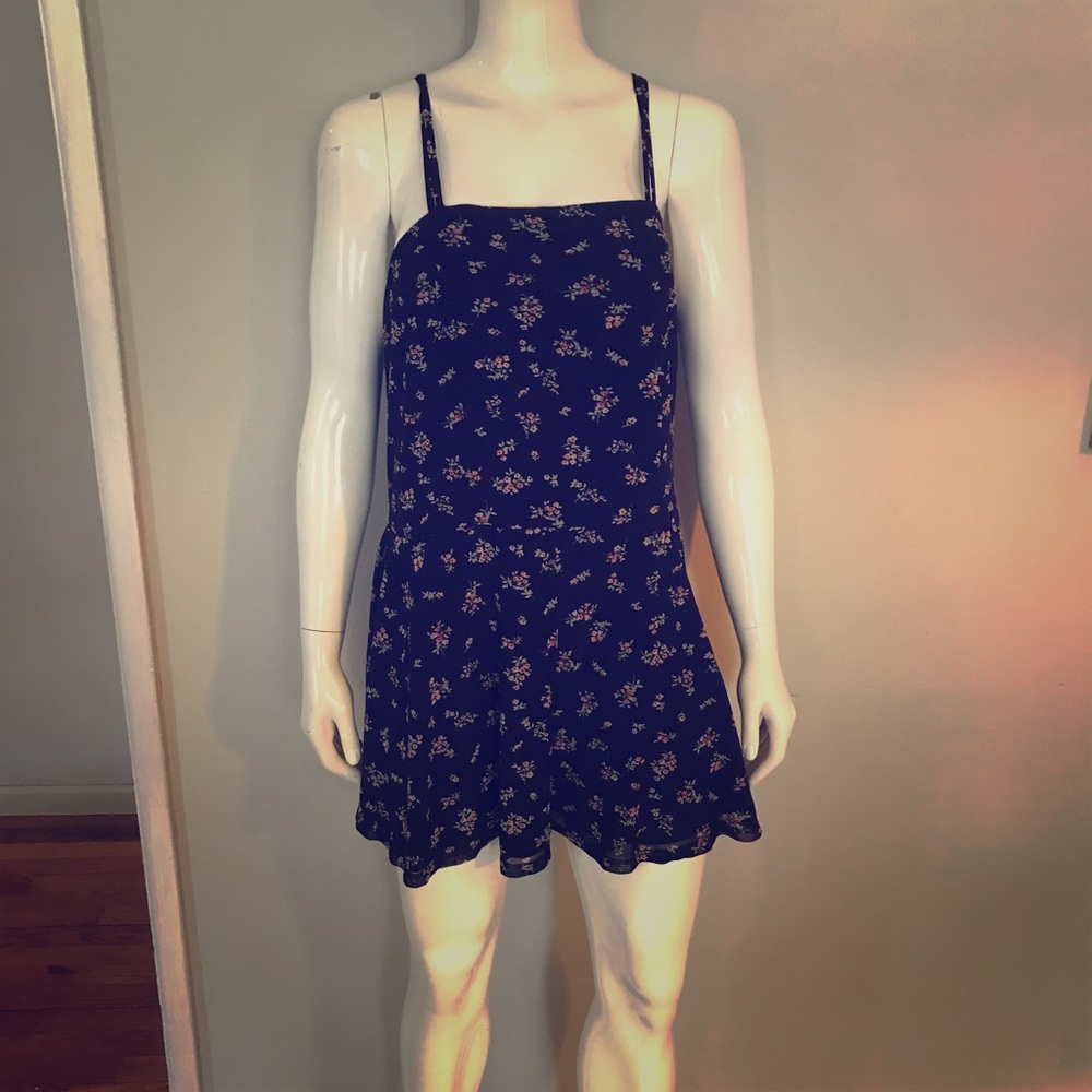 Black floral